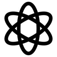 Atom icon for web, app, infographic, etc vector