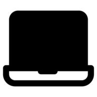 ordenador portátil icono para web, aplicación, infografía, etc vector