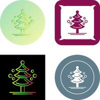 Pine Tree Icon Design vector