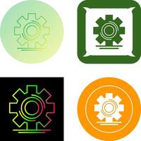 Setting Icon Design vector