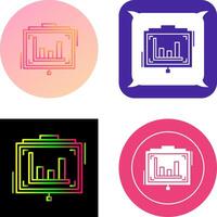 Presentation Icon Design vector