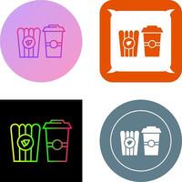 Snack Icon Design vector