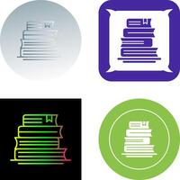 Books Icon Design vector