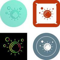 Sun Icon Design vector