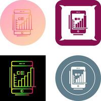 Mobile Icon Design vector