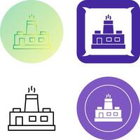 Factory Icon Design vector