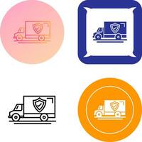 Delivery Truck Icon Design vector