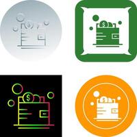 Wallet Icon Design vector
