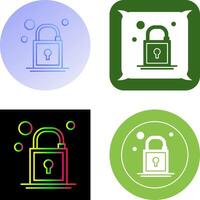 Lock Icon Design vector