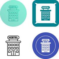 Hostel Icon Design vector