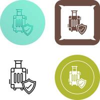 Travel Protection Icon Design vector