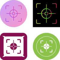 Focus Icon Design vector