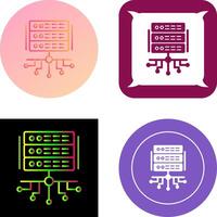 Server Icon Design vector