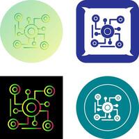 Connection Icon Design vector