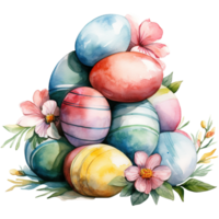 Blooming Easter Eggs png