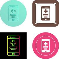 Medical App Icon Design vector