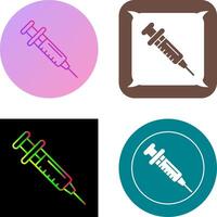 Injection Icon Design vector