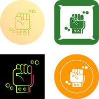 Fist Icon Design vector