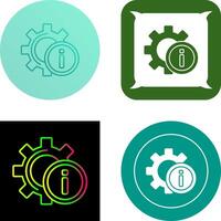 Setting Icon Design vector