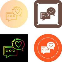 Chat Icon Design vector