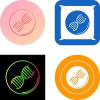 Dna Icon Design vector