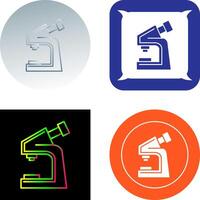 Microscope Icon Design vector