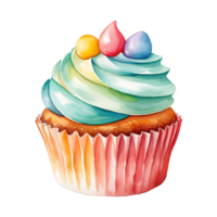 kleurrijk berijpt cupcakes png