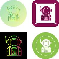 Astronaut Icon Design vector