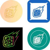 Meteorite Icon Design vector