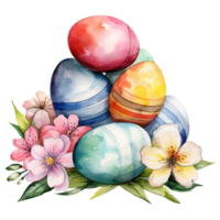 fioritura Pasqua uova png