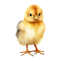 Watercolor Easter Chicks png