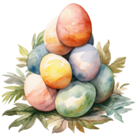 Blooming Easter Eggs png