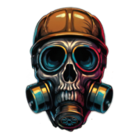 skeleton head illustration png