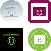 Web Page Icon Design vector