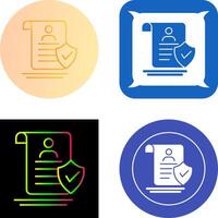 Verified Icon Design vector