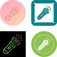 Flashlight Icon Design vector