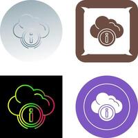 Cloud Computing Icon Design vector