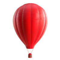 acuarela rojo aire globo altísimo espíritu. png