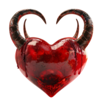 Devil heart fateful illustration ghost heart. png