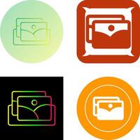 fotografía icono diseño vector