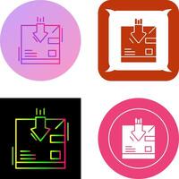 Return Icon Design vector