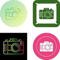 Digital Camera Icon Design vector