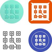 Pattern Icon Design vector