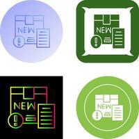New Product Icon Design vector