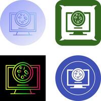 Petri Dish Icon Design vector