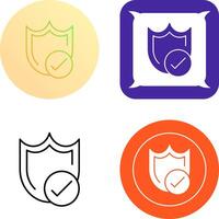 Protection Icon Design vector