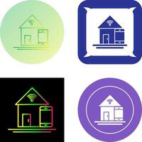 Home Automation Icon Design vector