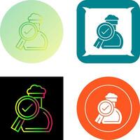 Experiment Icon Design vector