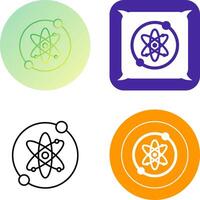 Proton Icon Design vector