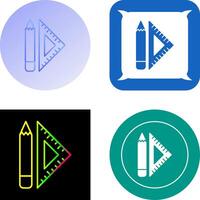 Set Square Icon Design vector